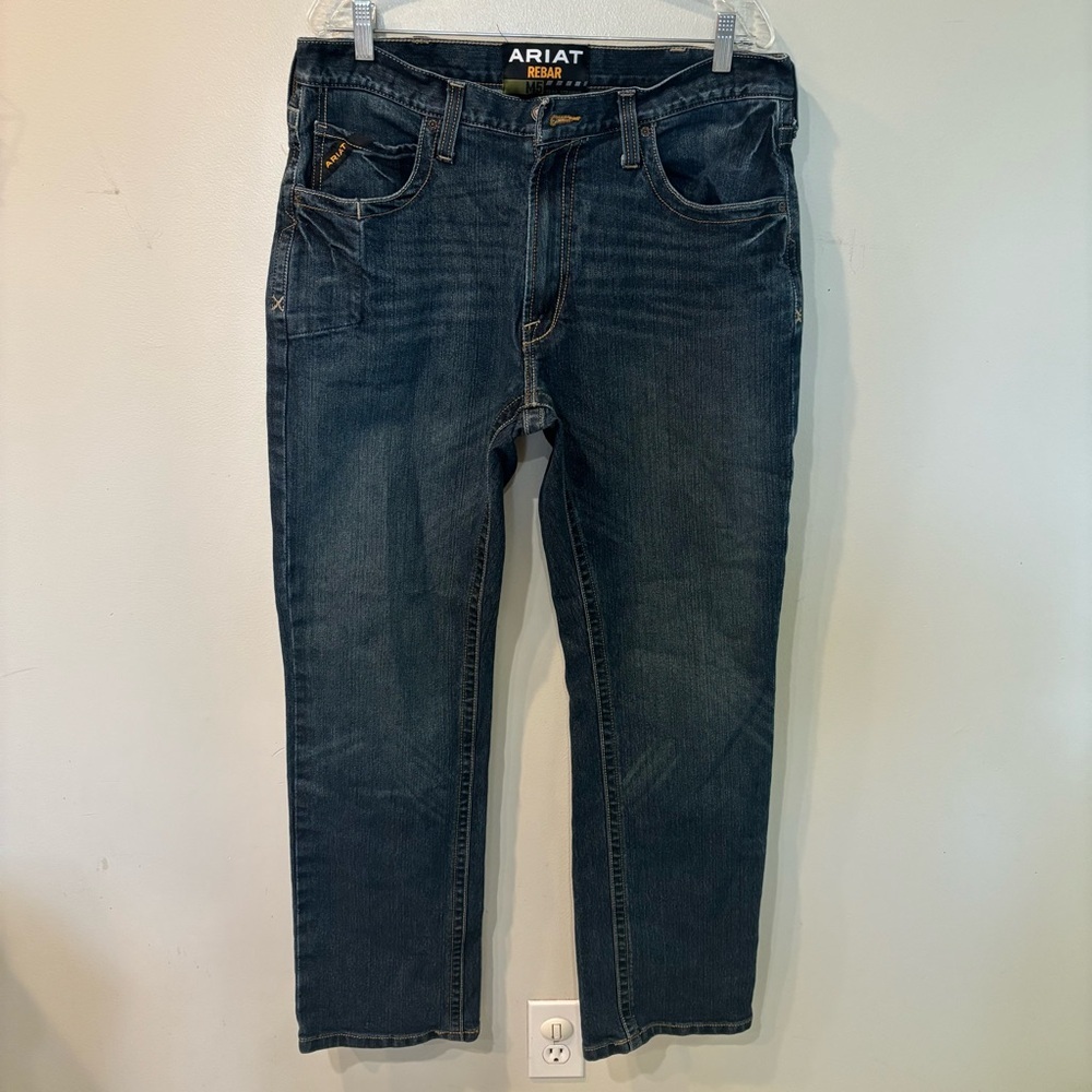 Ariat Rebar M5 Slim Straight Jeans Men’s Size 34/32